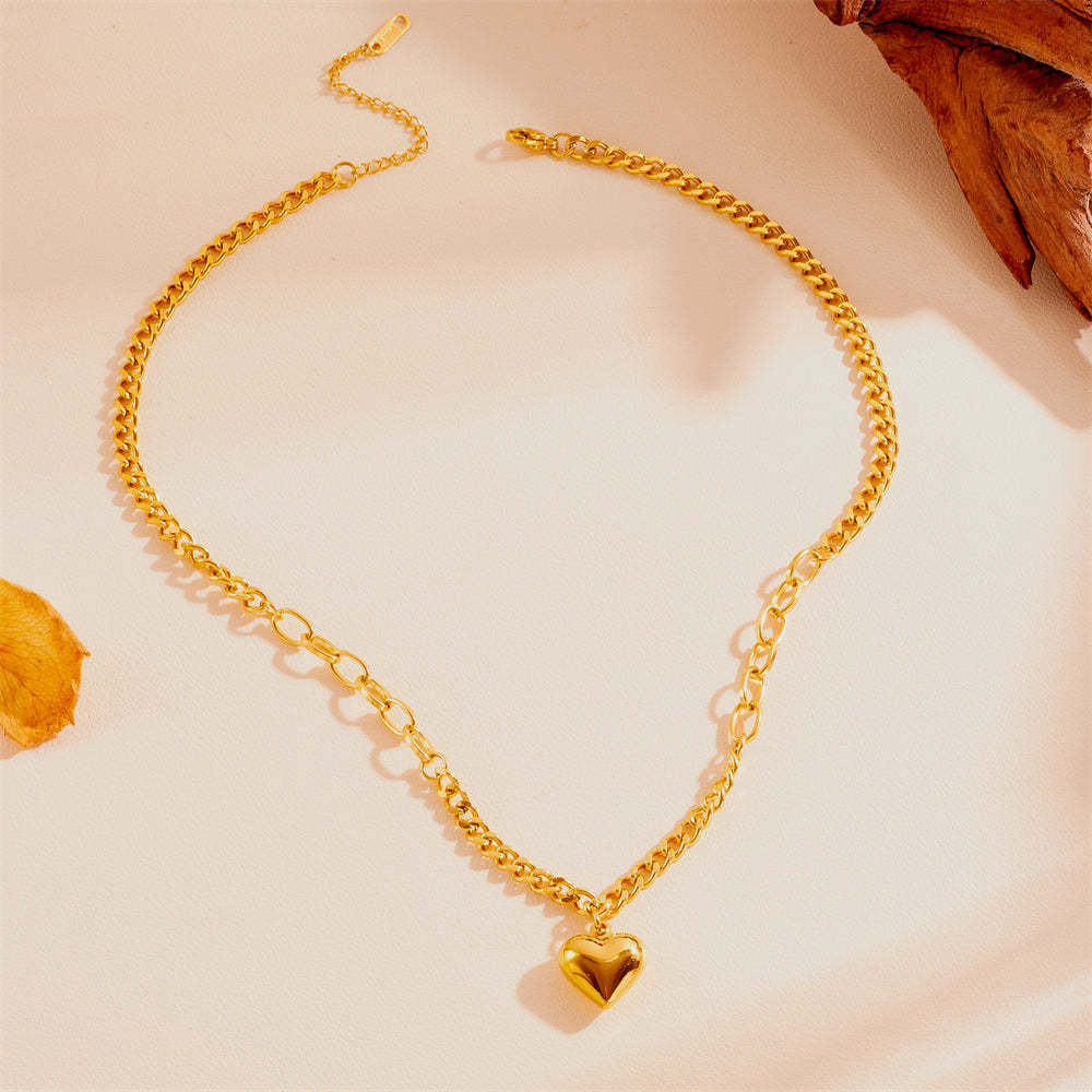Amara Heart Chain Set