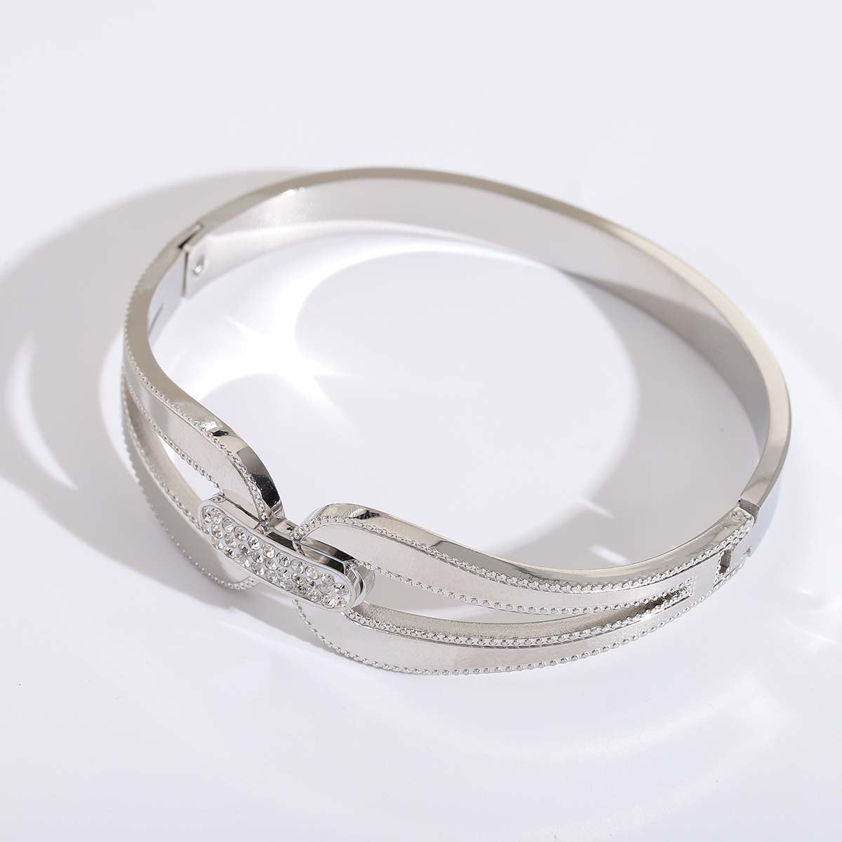 Celia Bangle - Silver