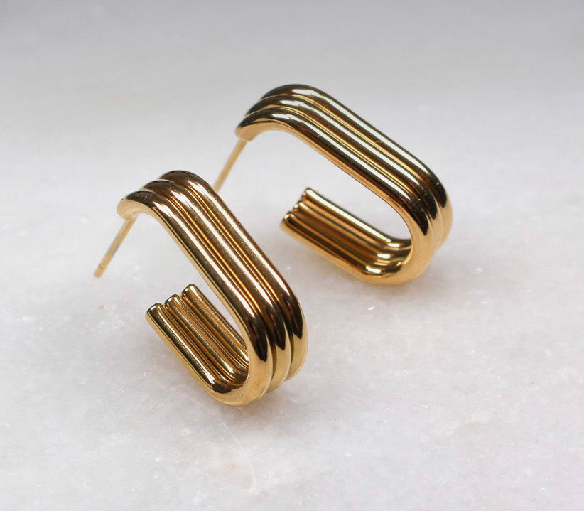 Emma Earrings | Gold Plated