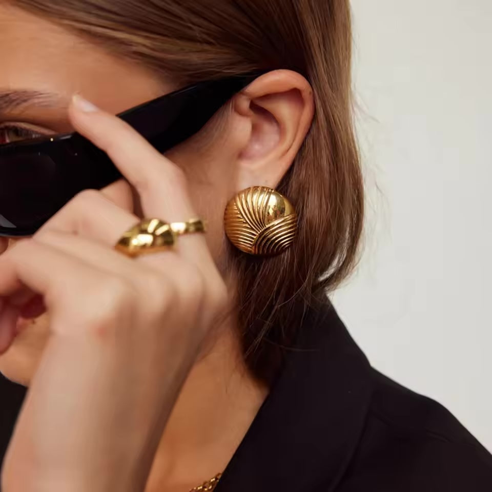Susie Earrings - Gold Plated