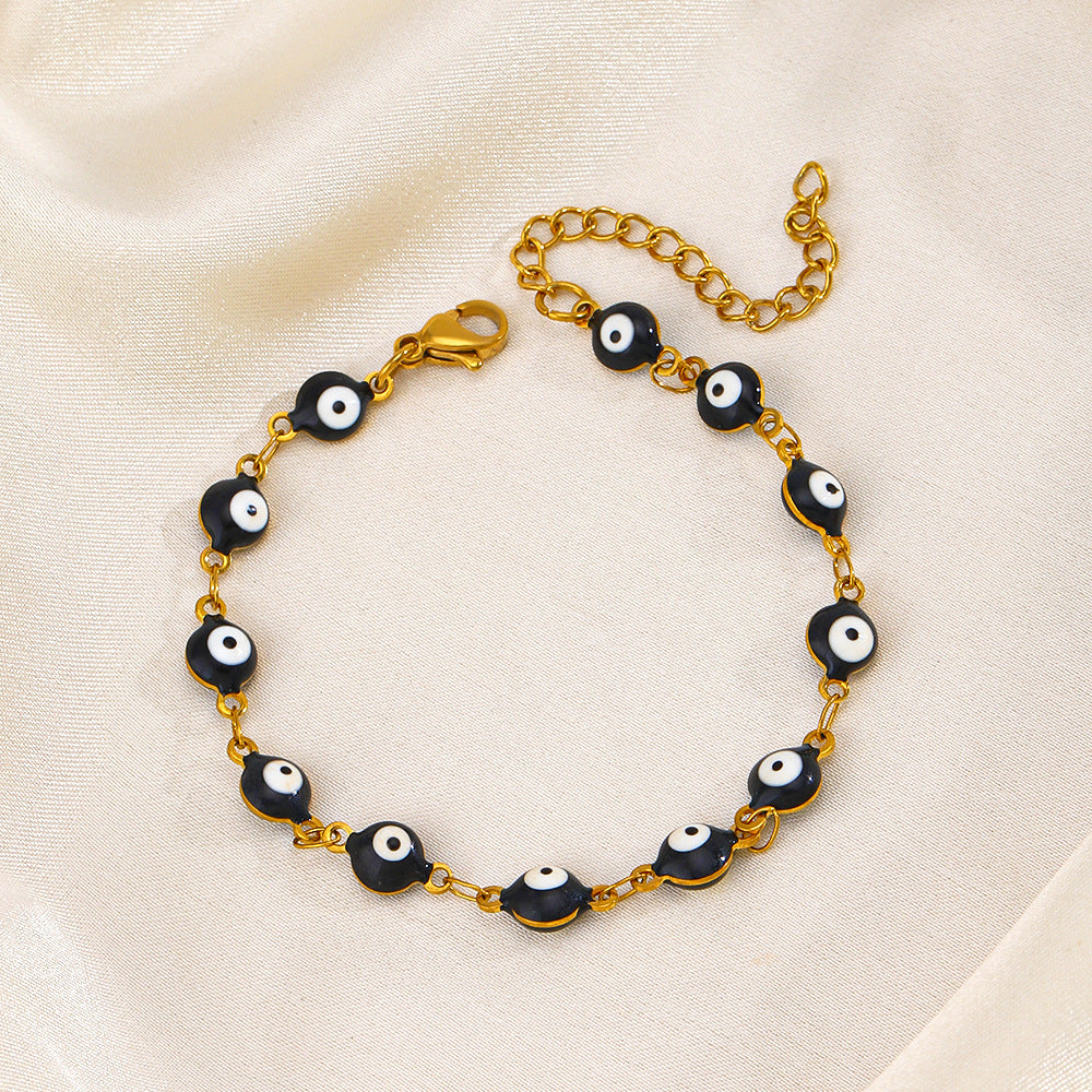Tully Evil Eye Bracelet - Multiple colours to choose from