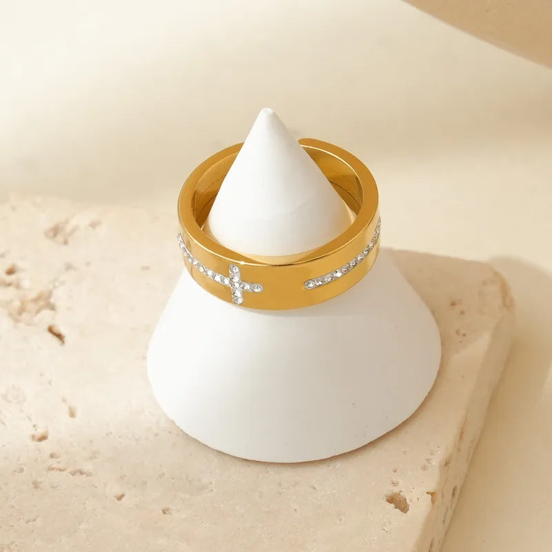 Faith Cross Ring