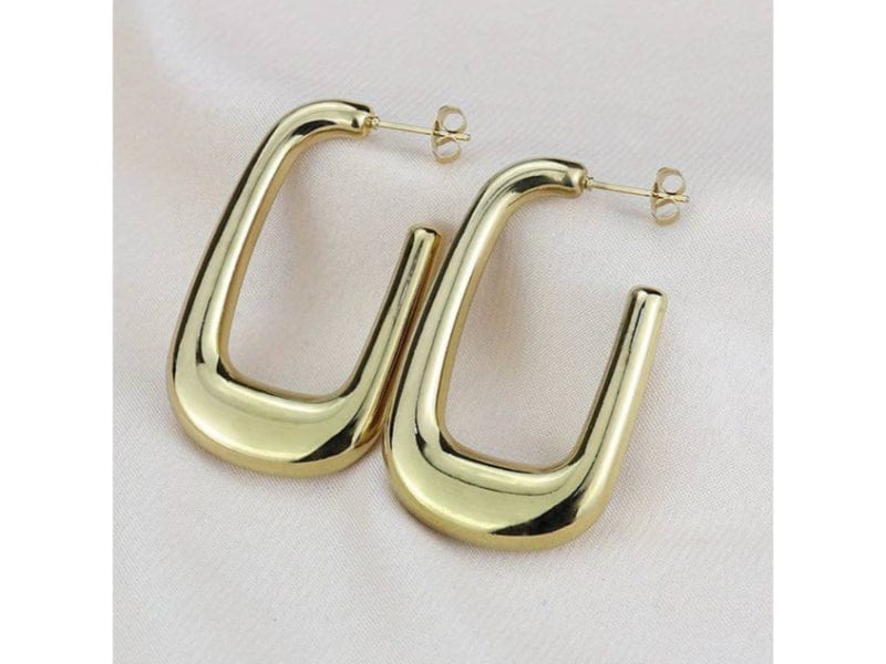 Luxeandco Earrings Hayley Large Hoop Earrings | Gold Plated
