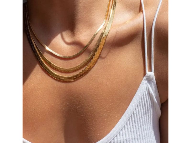 Elegant luxury jewellery from Luxe & Co., featuring high-quality materials like stainless steel, designed to elevate any outfit. Hypoallergenic, Tarnish-free, Waterproof.