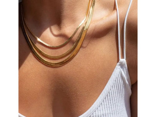 Elegant luxury jewellery from Luxe & Co., featuring high-quality materials like stainless steel, designed to elevate any outfit. Hypoallergenic, Tarnish-free, Waterproof.