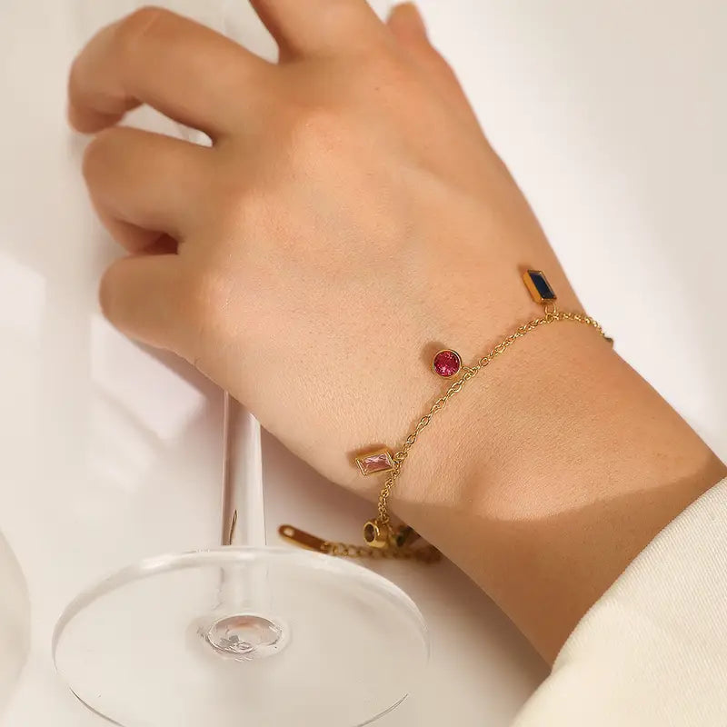 Seraphina Bead Charm Bracelet