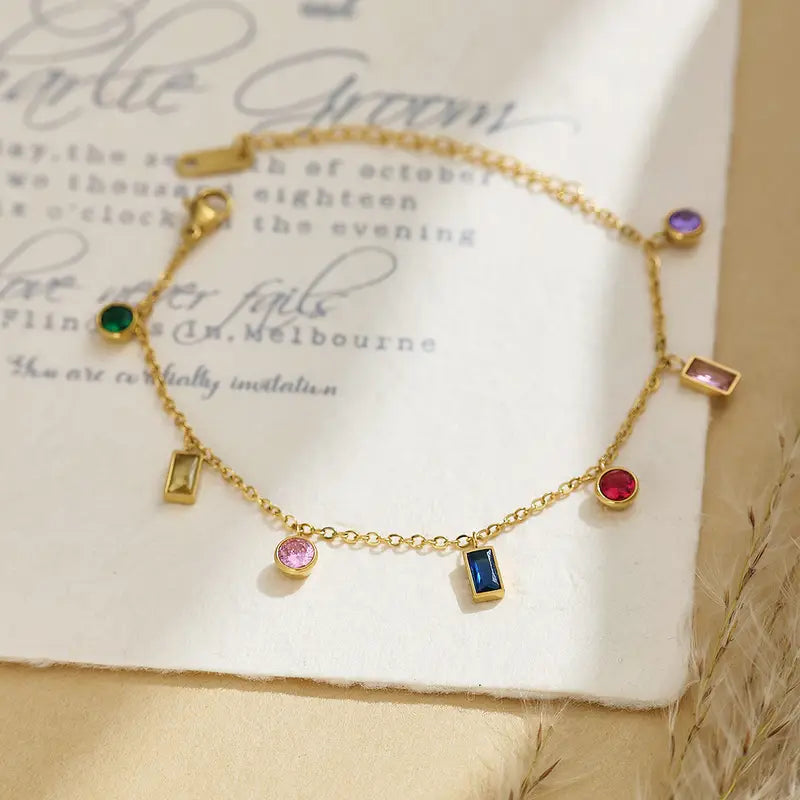Seraphina Bead Charm Bracelet