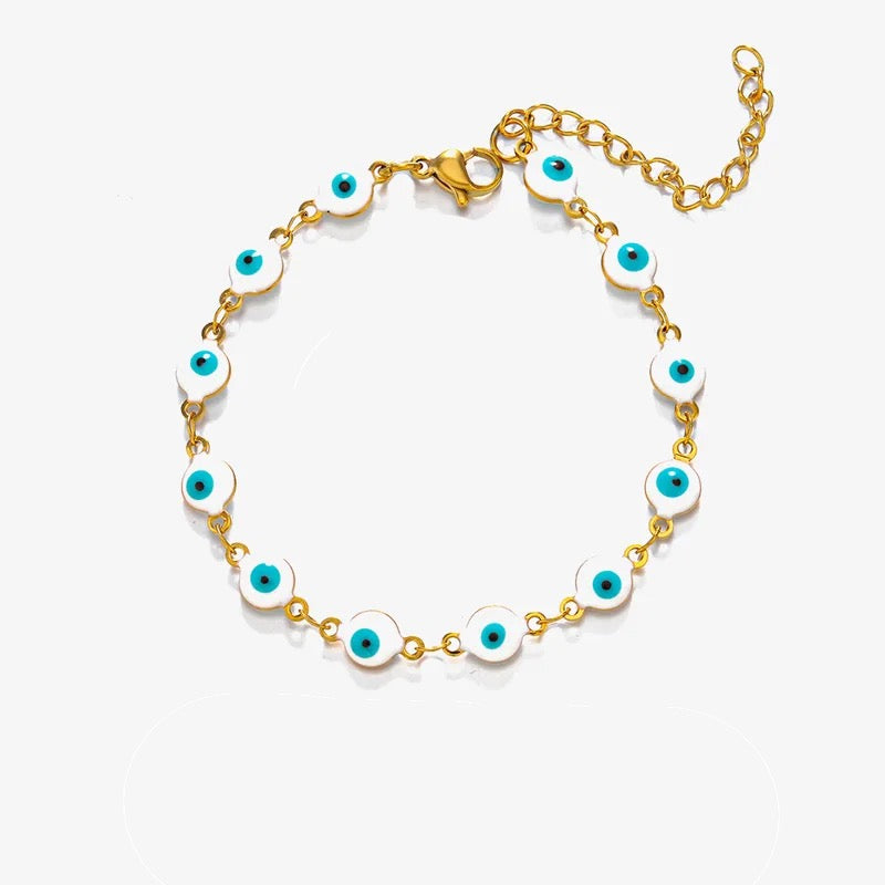 Tully Evil Eye Bracelet - Multiple colours to choose from
