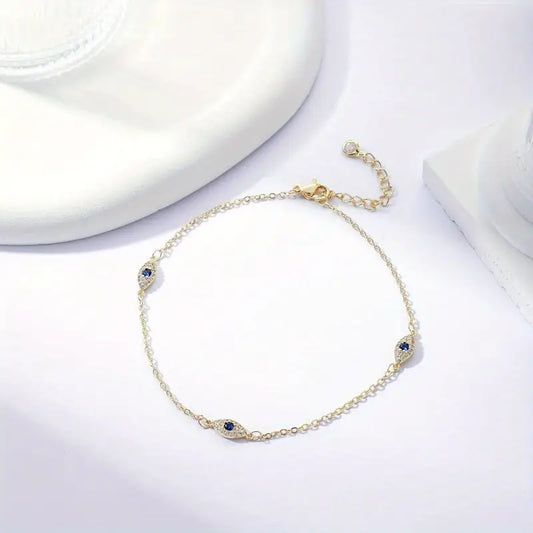 Annie Evil Eye Anklet