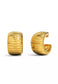 Aria Hoop Earrings | Gold Plated
