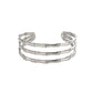 Cece C shaped Titanium Steel bracelet - SILVER