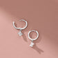 Clover Huggies - 925 Sterling Silver