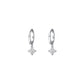 Clover Huggies - 925 Sterling Silver