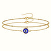 Aura Evil Eye Bracelet Duo - Gold