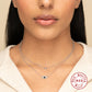 Elody Evil Eye Necklace - Silver