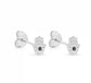 Harriet Hamsa Small Studs -925 Sterling Silver