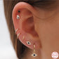 Harriet Hamsa Small Studs -925 Sterling Silver