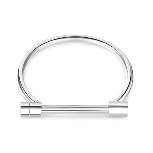 Ivy Bangle in Silver