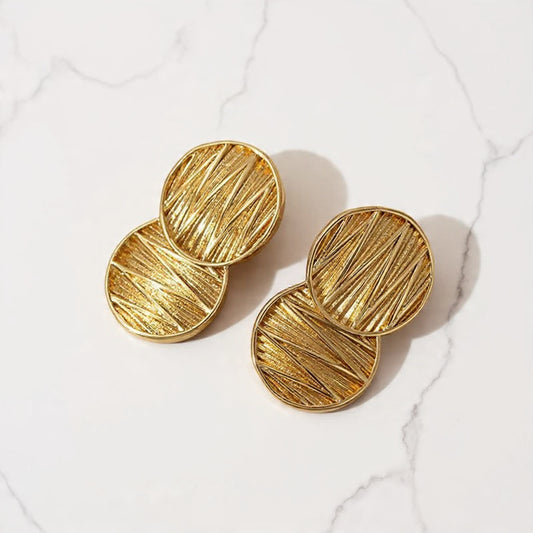 Keira Stud Earrings - Gold