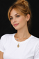 Miriam Hamsa Necklace — Gold