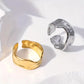Nova Cuff Ring - 14k Gold Plated