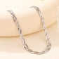 Stella Braided Herringbone Set | Silver