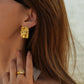 Teresa Earrings - Gold Plated
