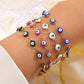 Tully Evil Eye Bracelet - Multiple colours to choose from