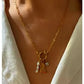 Vienna Vintage Boot Necklace