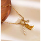 Vienna Vintage Boot Necklace