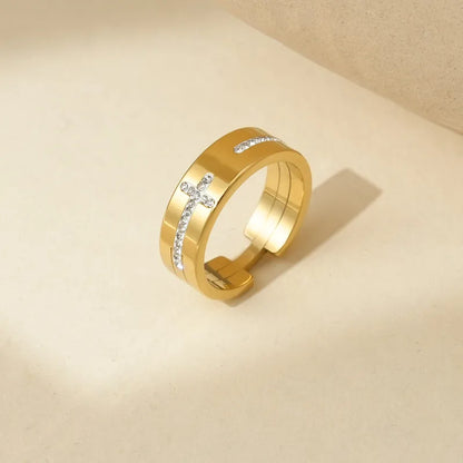 Faith Cross Ring