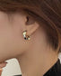 Holly Hoop Earrings | Gold Plated