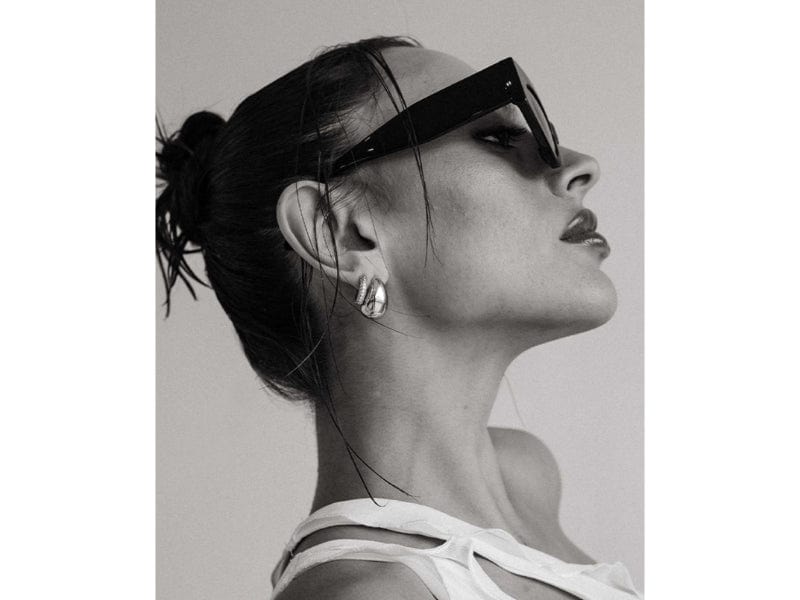 Luxeandco Earrings Georgina Earrings | Silver