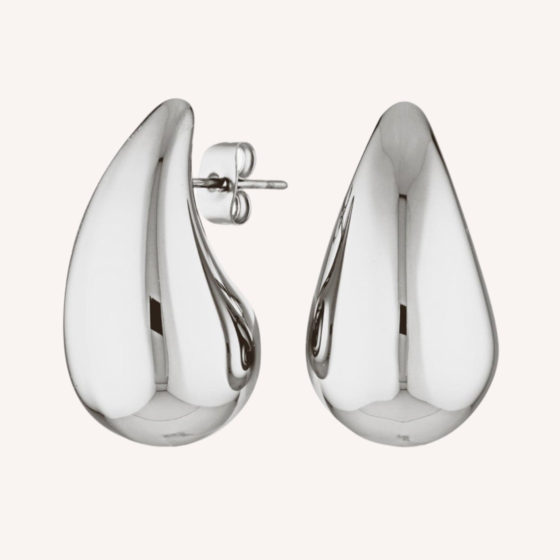 Luxeandco Earrings Georgina Earrings | Silver