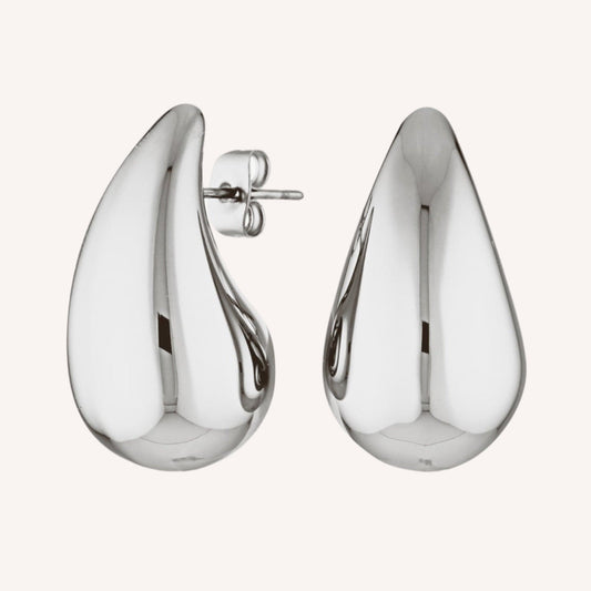 Luxeandco Earrings Georgina Earrings | Silver