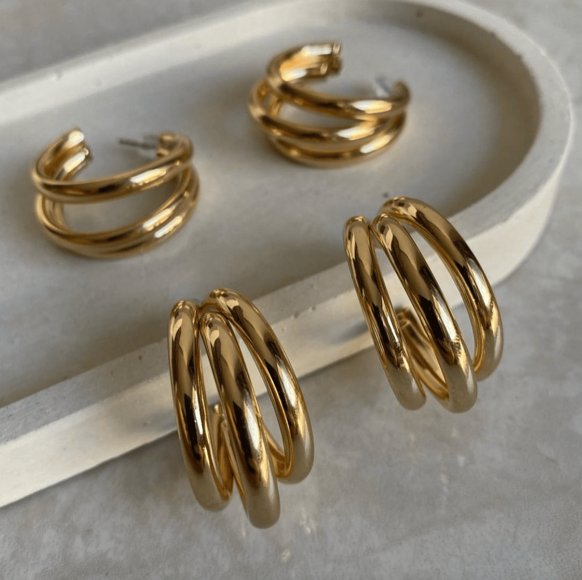 Luxeandco Earrings Victoria Earrings | Gold Plated