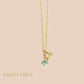 Cosmic Zodiac Rhinestone Mini Necklace