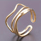 Neo Wave Ring - Gold