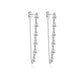 Isla Drop earrings - Platinum and Gold options